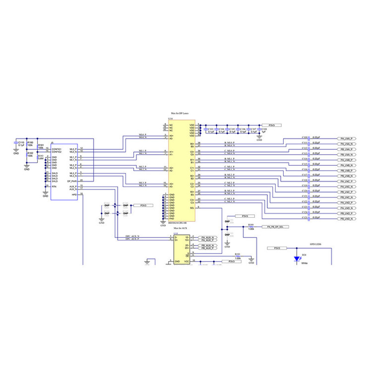 سوکت DISPLAY تعمیری مدل 7053