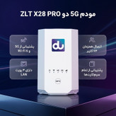 مودم 5G بیسیم و باسیم دو مدل ZLT X28 PRO با پشتیبانی 3G/4G/4.5G/5G/TD-LTE، وایفای 6، پنل سوپر ادمین دائمی، حداکثر 64 کاربر، قابلیت SMS و USSD، مناسب خانگی، اداری و گیمینگ