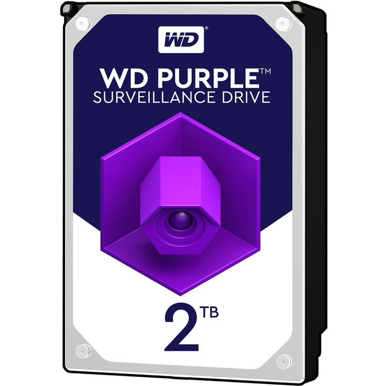 هارد اینترنال وسترن دیجیتال Purple WD20PURZ | ۲ ترابایت ویژه ضبط تصویر