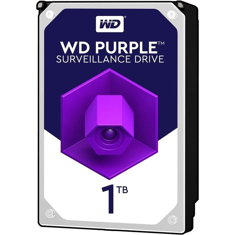هارد اینترنال وسترن دیجیتال Purple WD10PURZ | ۱ ترابایت ویژه ضبط تصویر