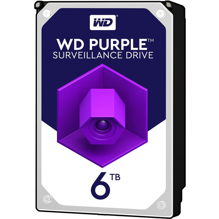 هارد اینترنال وسترن دیجیتال Purple WD60PURZ | ۶ ترابایت ویژه ضبط تصویر