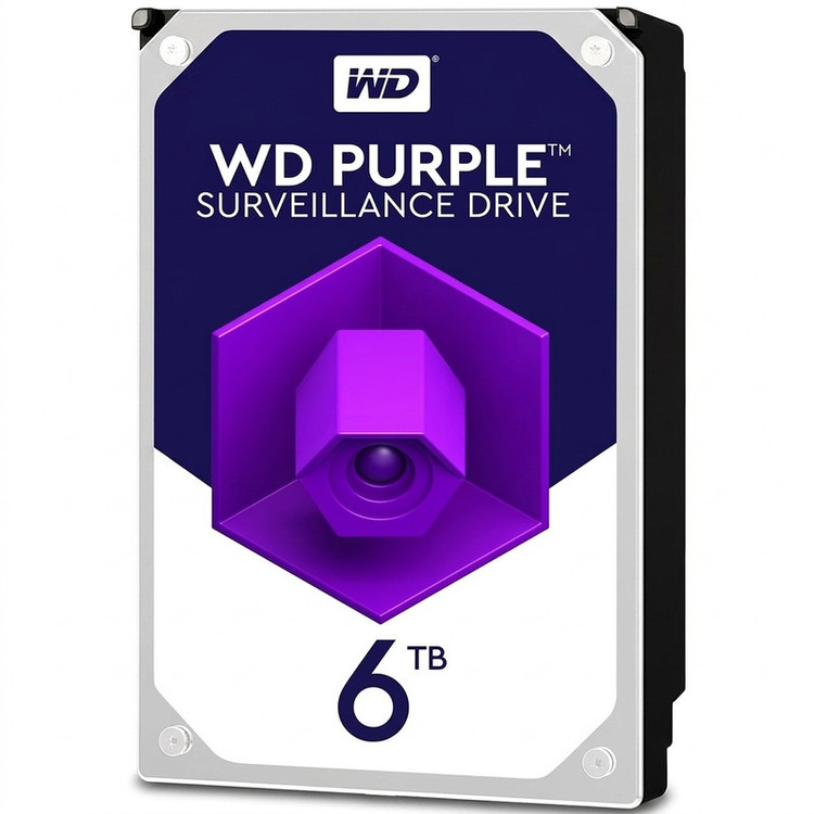 هارد اینترنال وسترن دیجیتال Purple WD60PURZ | ۶ ترابایت ویژه ضبط تصویر