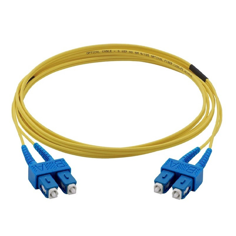 پچ کورد فیبر نوری مدل  SC-SC /UPC Single mode Duplex