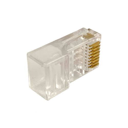 سوکت شبکه CAT6 امپ مدل UTP بسته 100 عددی