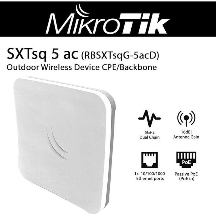 رادیو وایرلس میکروتیک مدل sxt sq 5 ac