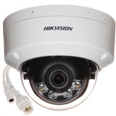 دوربین مداربسته بولت تحت شبکه هایک ویژن مدل DS-2CD1143G2-LIU با حسگر CMOS، کیفیت 4 مگاپیکسل، لنز 2.8 میلیمتری، زاویه دید 106 درجه، قابلیت POE، دید در شب تا 30 متر، ضبط صدا و فناوریهای BLC، WDR و DNR
